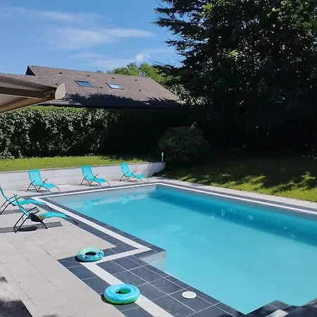 Armonia 5 Etoiles Avec Piscine Chauffee Jacuzzi Et Jardin A 3mn Du D Annecy Villa Doussard