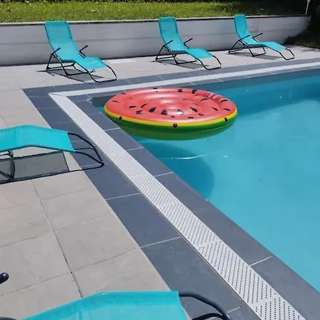 Armonia 5 Etoiles Avec Piscine Chauffee Jacuzzi Et Jardin A 3mn Du D Annecy * Doussard