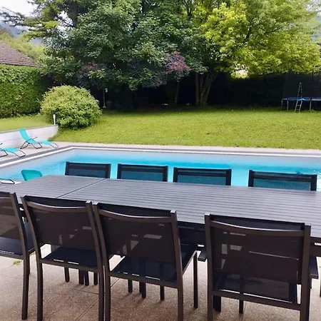 Armonia 5 Etoiles Avec Piscine Chauffee Jacuzzi Et Jardin A 3mn Du D Annecy Doussard