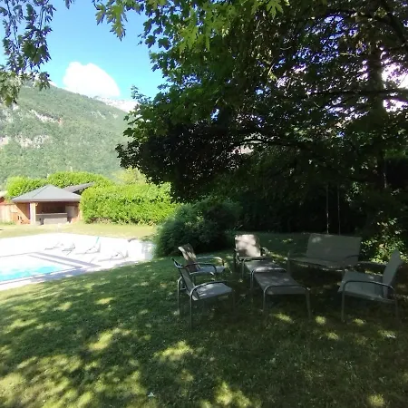 Villa Armonia 5 Etoiles Avec Piscine Chauffee Jacuzzi Et Jardin A 3mn Du D Annecy Doussard